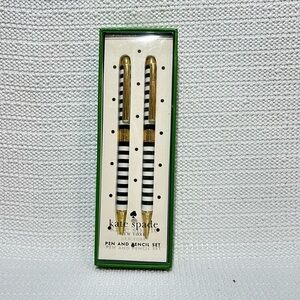 Kate Spade Striped Pen and Pencil Set
